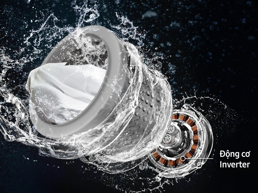 Máy giặt Samsung Ecobubble Inverter 17 kg WA40F17E7CSV