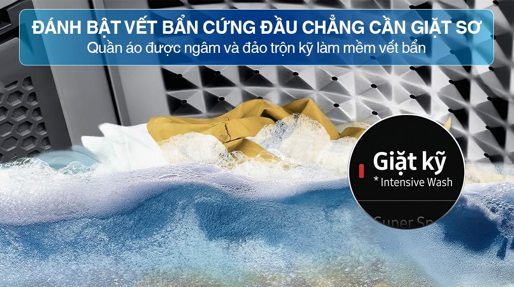 Máy Giặt Samsung Ecobubble Inverter 9.5kg WA40F95E1CSV