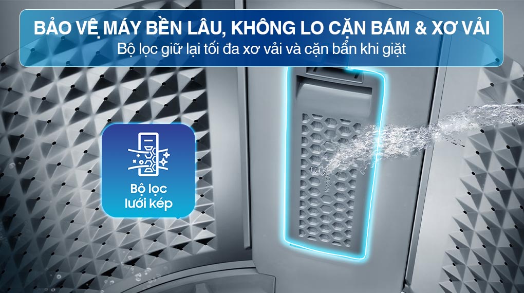 Máy Giặt Samsung Ecobubble Inverter 9.5kg WA40F95E1CSV