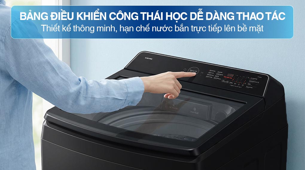 Máy giặt Samsung Inverter 12Kg WA12CG5745BVSV