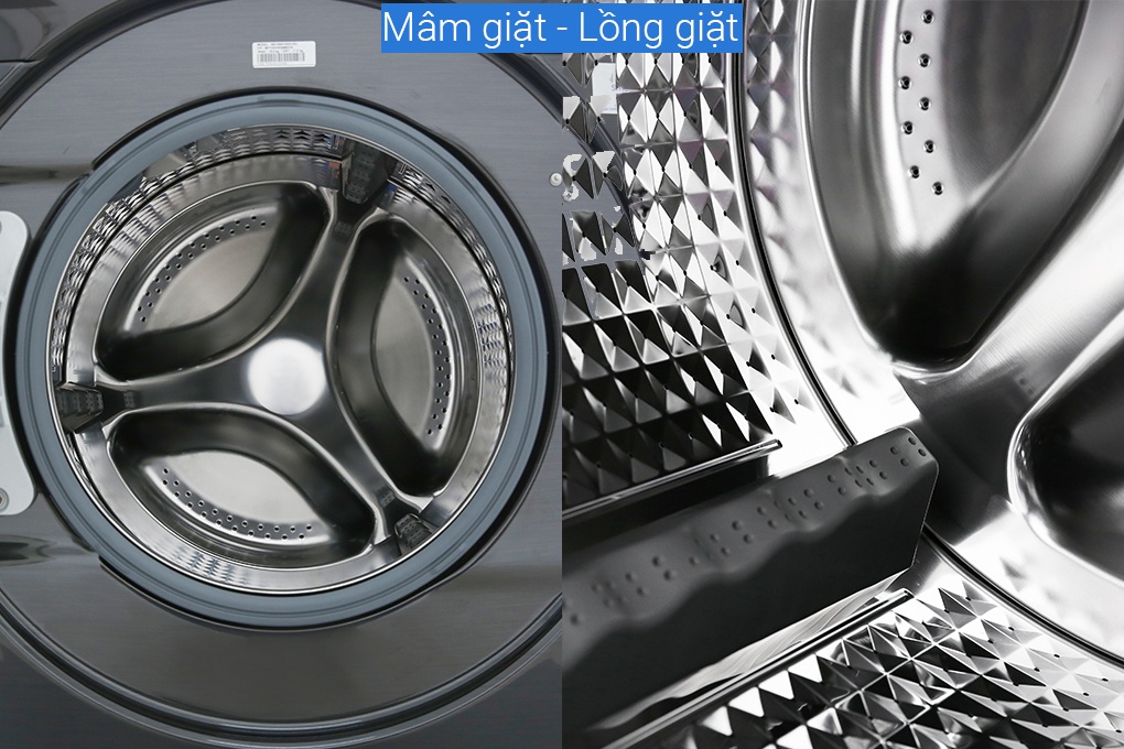 Máy giặt sấy Add Wash 19Kg Samsung WD19N8750KV/SV + Sấy 11 Kg