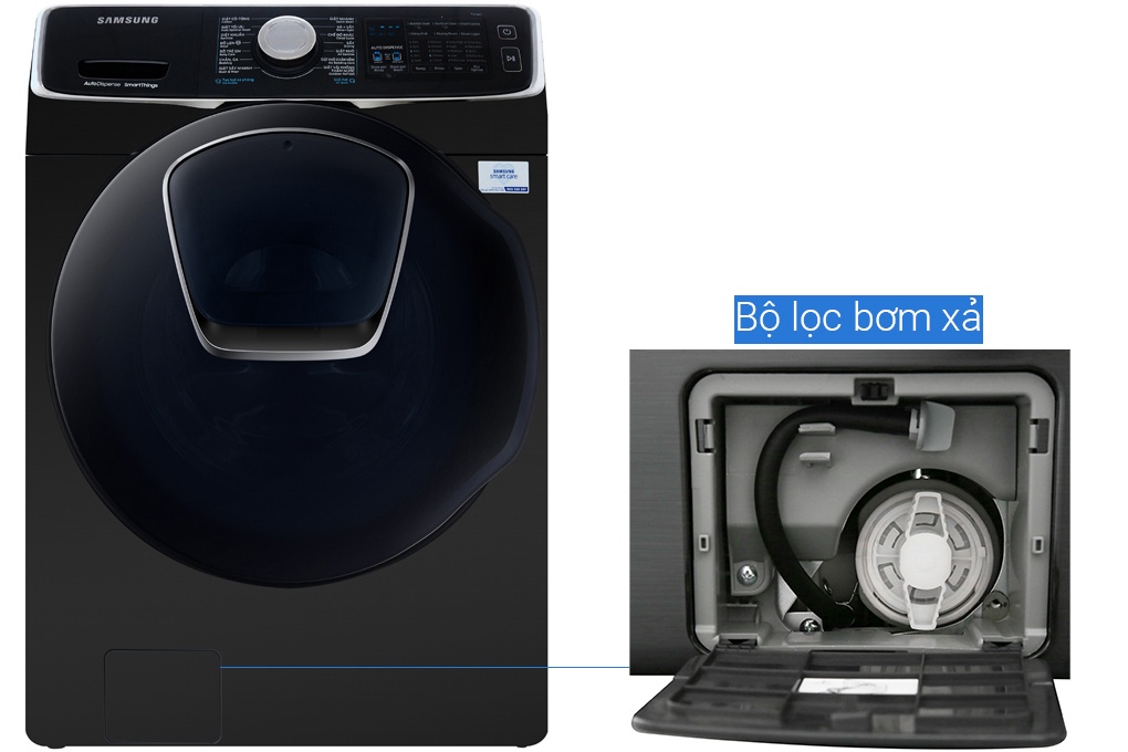 Máy giặt sấy Add Wash 19Kg Samsung WD19N8750KV/SV + Sấy 11 Kg