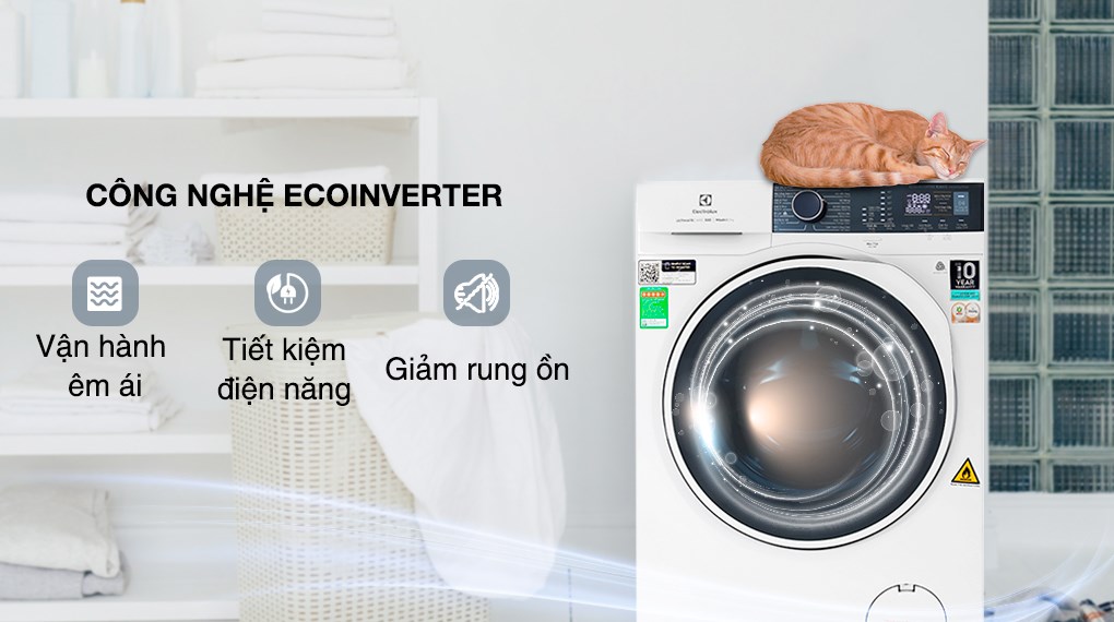 Máy giặt sấy Electrolux 9Kg + sấy 6Kg EWW9024P5WB