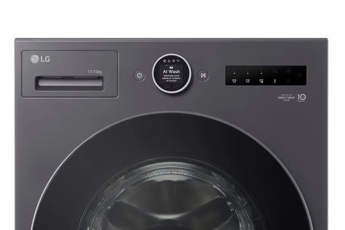 Máy giặt sấy LG AI DD Inverter giặt 17 kg - sấy 10 kg F2517RNTG