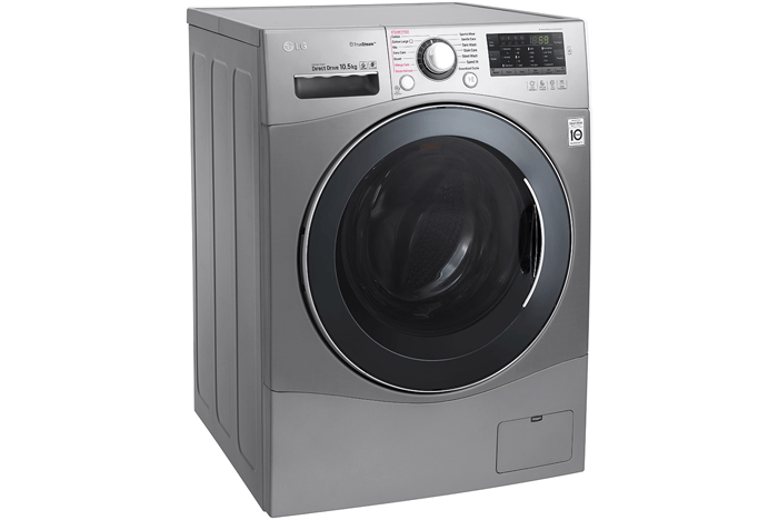 Máy giặt 10.5 Kg LG F1450SPRE (màu bạc)
