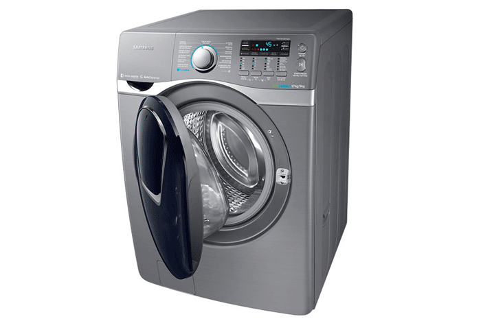 Máy giặt 17 Kg Samsung Addwash WD17J7825KP lồng ngang, sấy 9 kg
