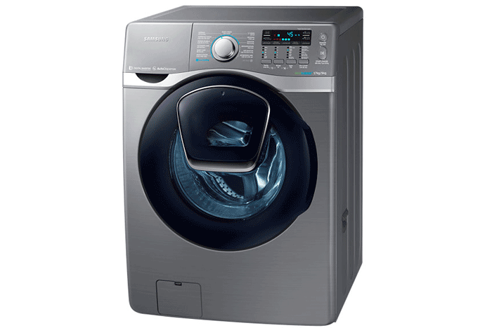 Máy giặt 17 Kg Samsung Addwash WD17J7825KP lồng ngang, sấy 9 kg