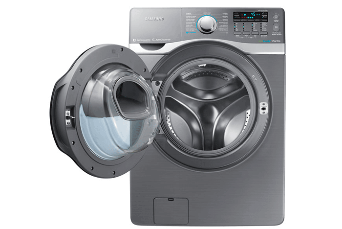Máy giặt 17 Kg Samsung Addwash WD17J7825KP lồng ngang, sấy 9 kg