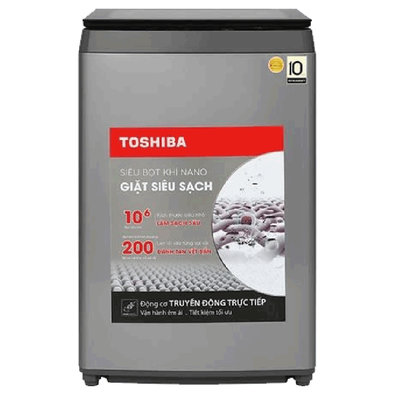 Máy giặt Toshiba Inverter 17 kg AW-DUN1800MV(SG)