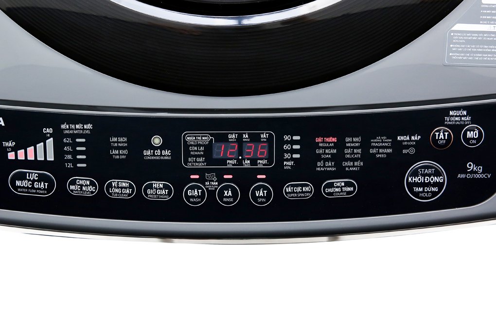 Máy giặt Toshiba Inverter 9Kg AW-DJ1000CV(SK)
