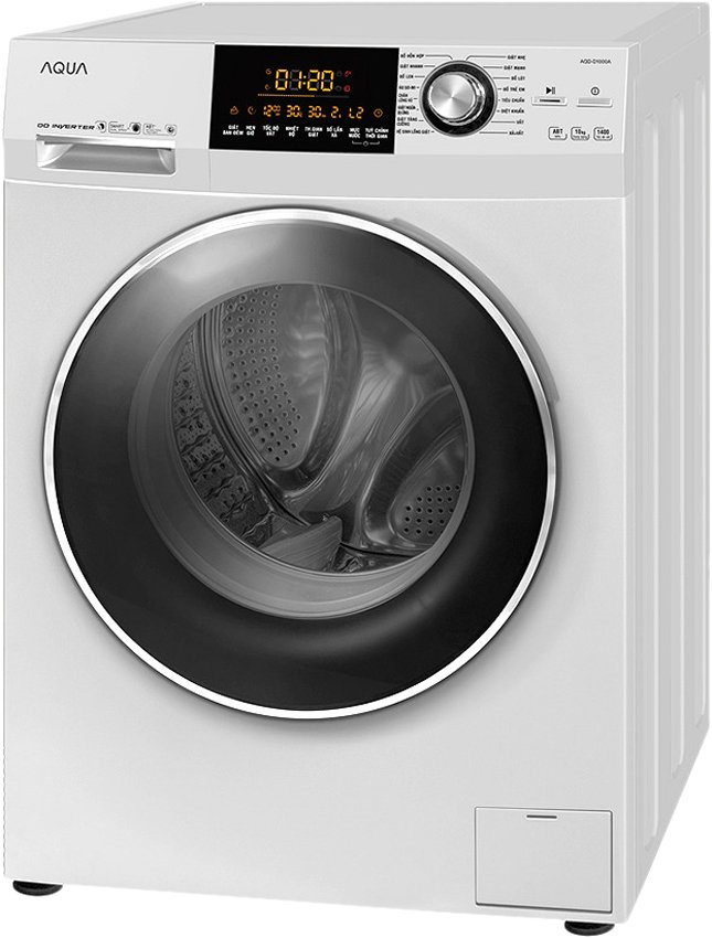 Máy giặt AQUA 10KG AQD-D1000A lồng ngang