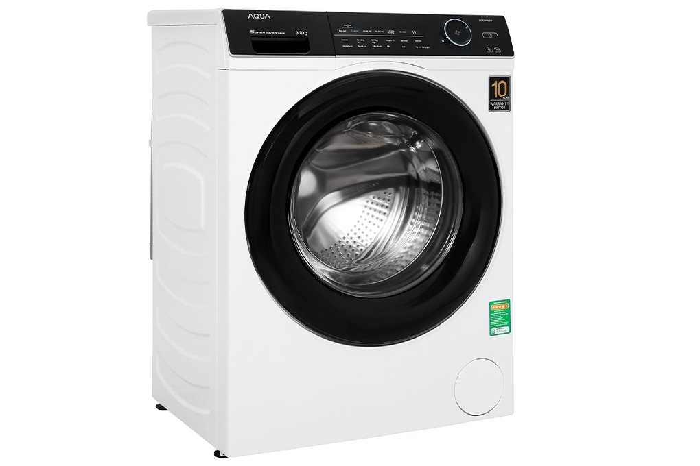 Máy giặt lồng ngang Aqua Inverter 9Kg AQD-A900F.W