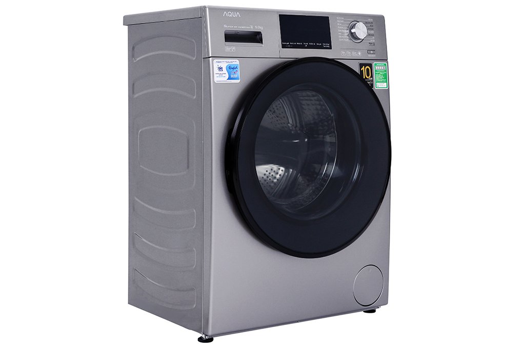 Máy giặt lồng ngang Aqua Inverter 9Kg AQD-DD900F.S