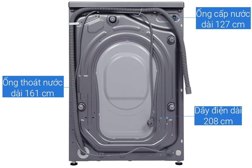 Máy giặt lồng ngang Aqua Inverter 9Kg AQD-DD900F.S