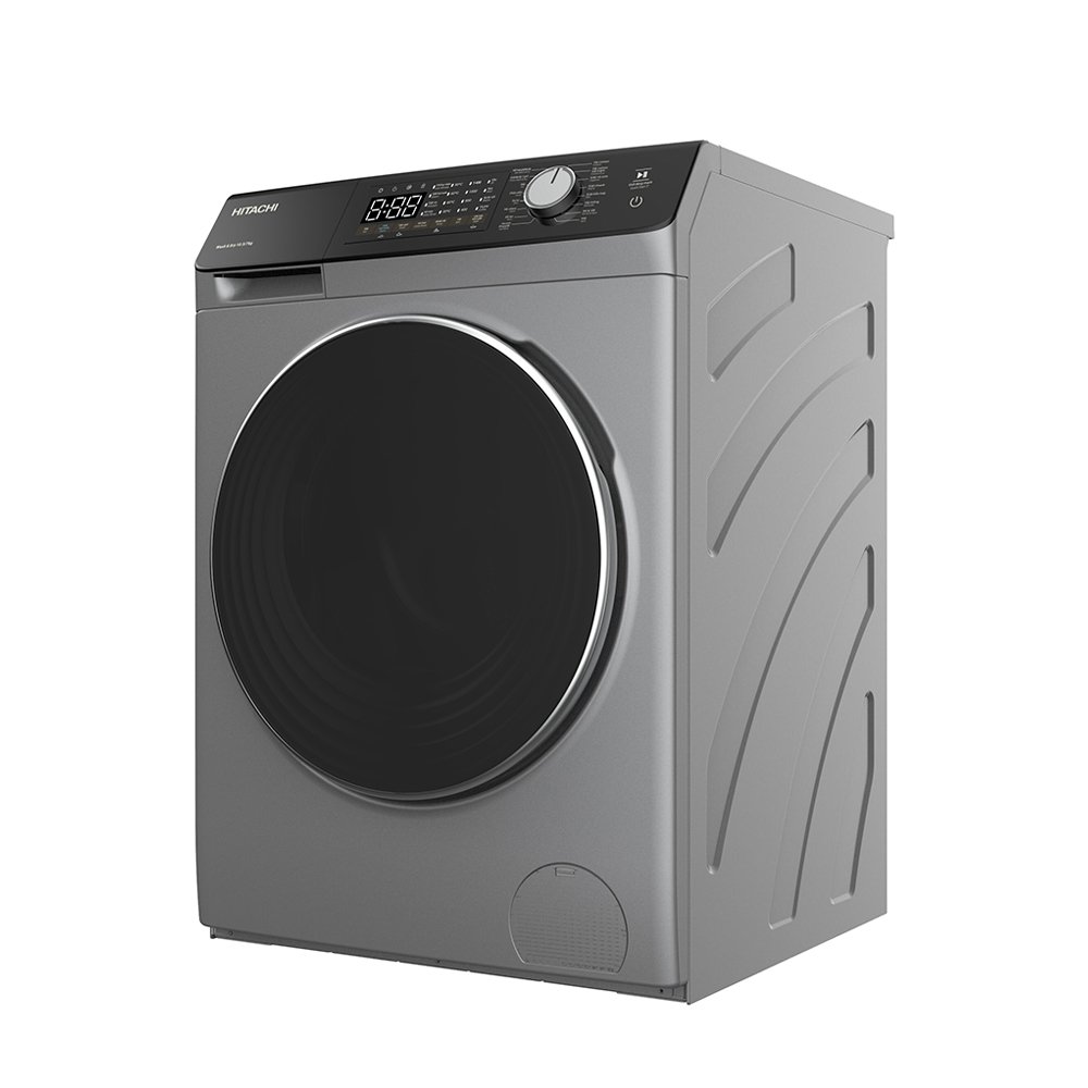 Máy giặt lồng ngang Hitachi Inverter 10.5Kg sấy 7Kg BD-D1054HVOS