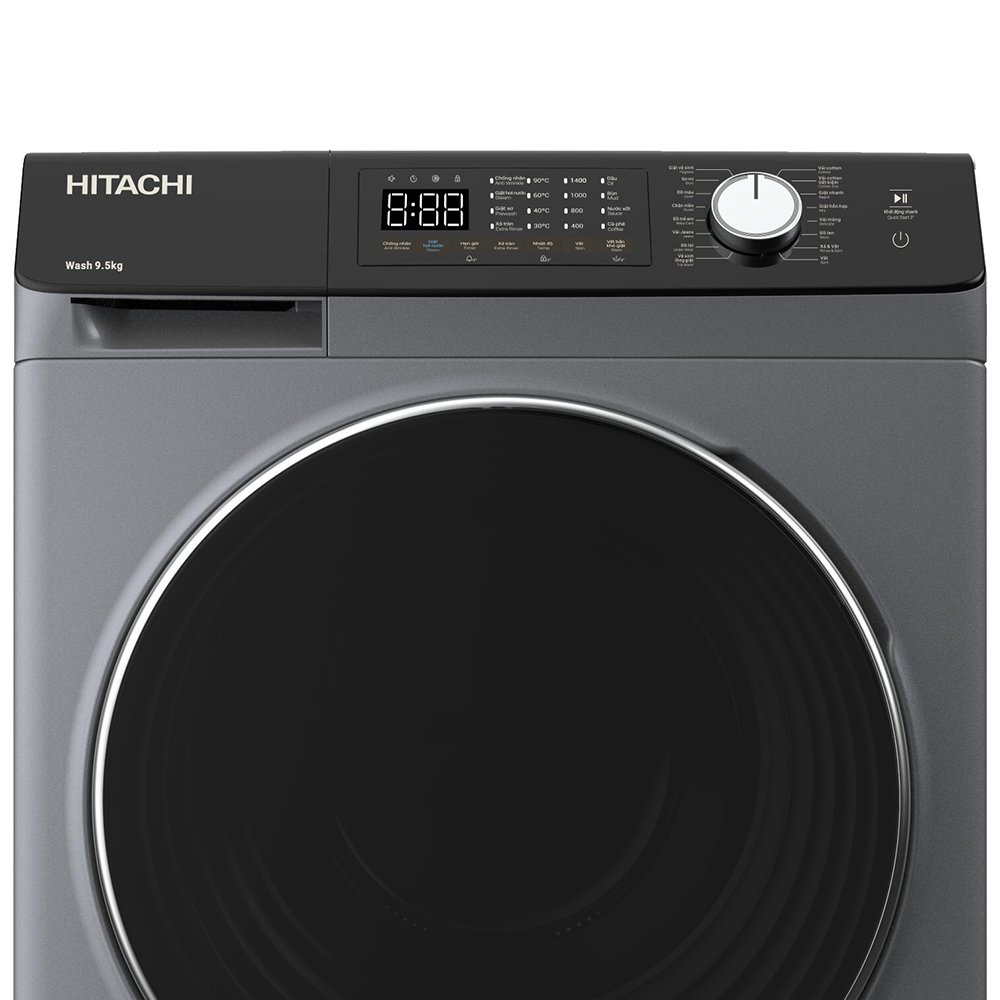 Máy giặt lồng ngang Hitachi Inverter 9.5Kg BD-954HVOS