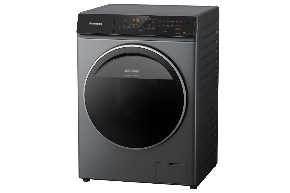 Máy giặt lồng ngang Panasonic Inverter 10Kg+sấy 6Kg NA-S106FC1LV