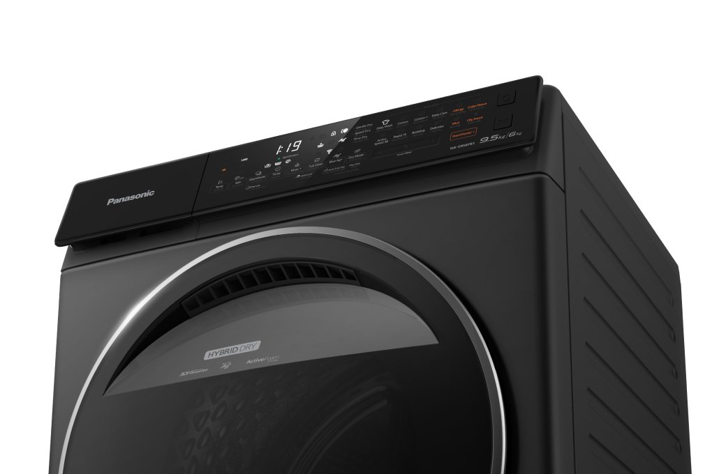 Máy giặt lồng ngang Panasonic Inverter 9,5Kg+sấy 6Kg NA-S956FR1BV