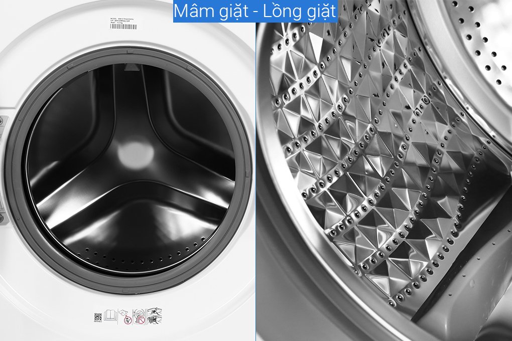 Máy giặt lồng ngang Samsung AI Inverter 10Kg WW10TP44DSH/SV