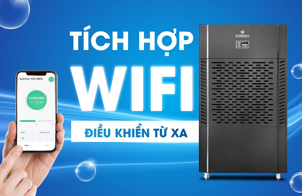 Máy hút ẩm công nghiệp Kosmen KM-480S