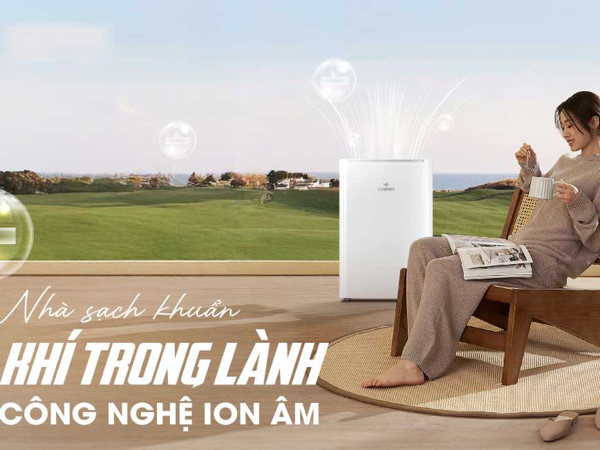 Máy hút ẩm điện tử 12L Kosmen KM-12W