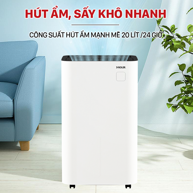 Máy hút ẩm điện tử 20 lít Roler RD-1115