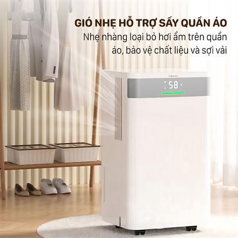 Máy hút ẩm kết hợp lọc khí 16L FujiHome DH16NW WIFI