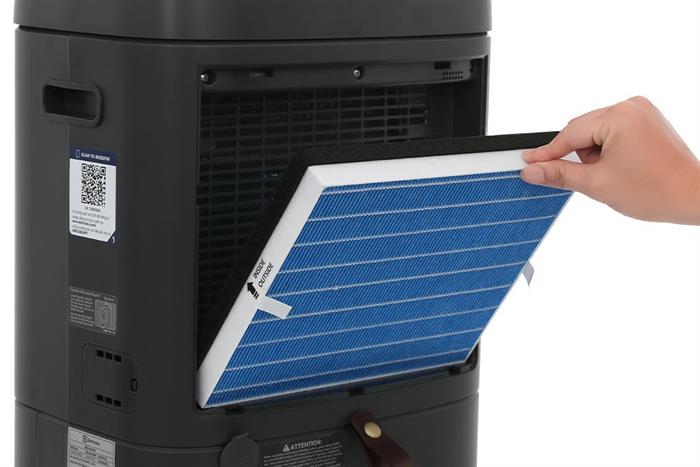 Máy hút ẩm kết hợp lọc khí 28.5L Electrolux EDH16TRBD3