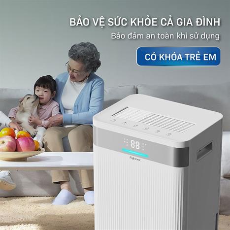 Máy hút ẩm kết hợp lọc khí 30L Fujihome DH30NW WIFI