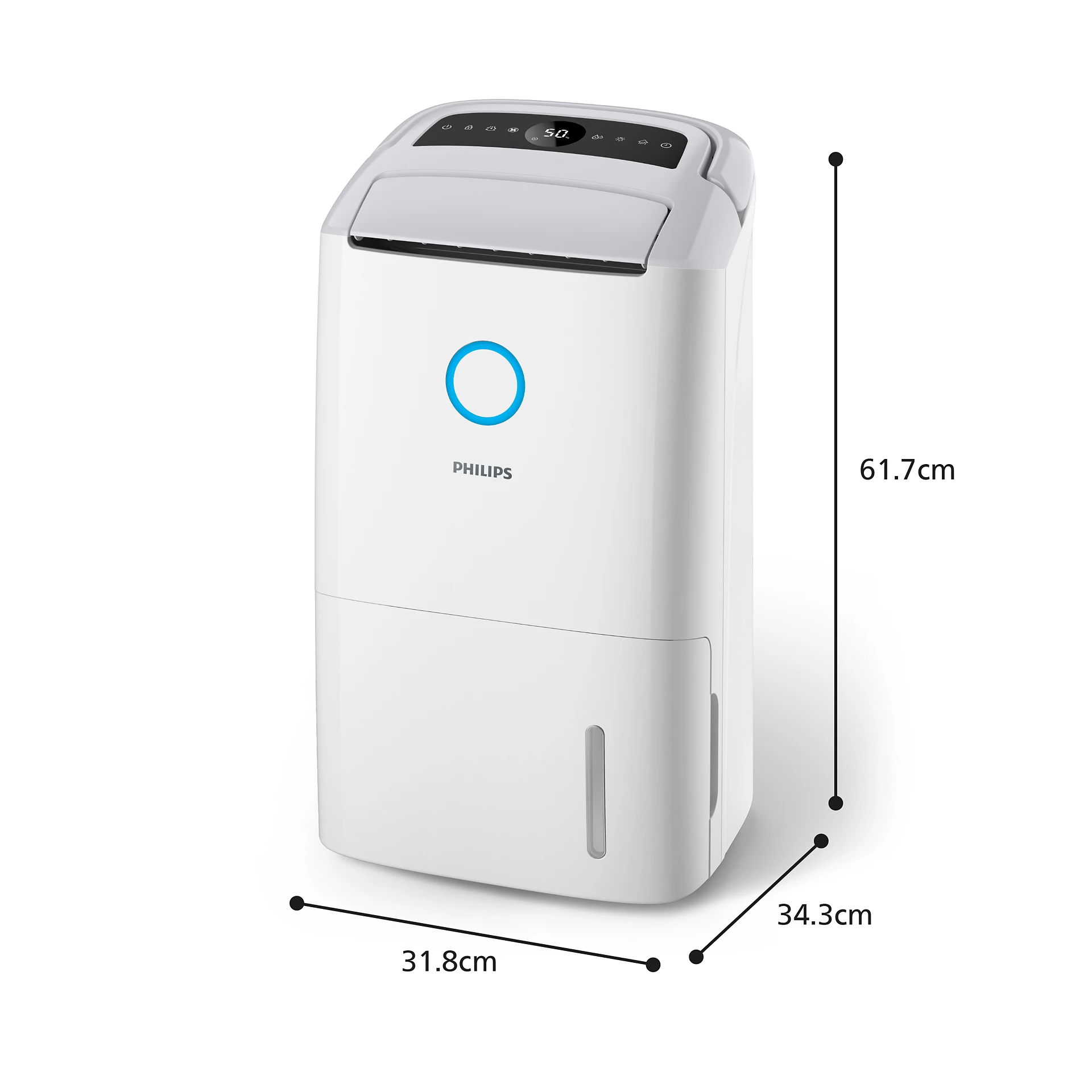 Máy hút ẩm kết hợp lọc không khí 4L Philips DE5305/11