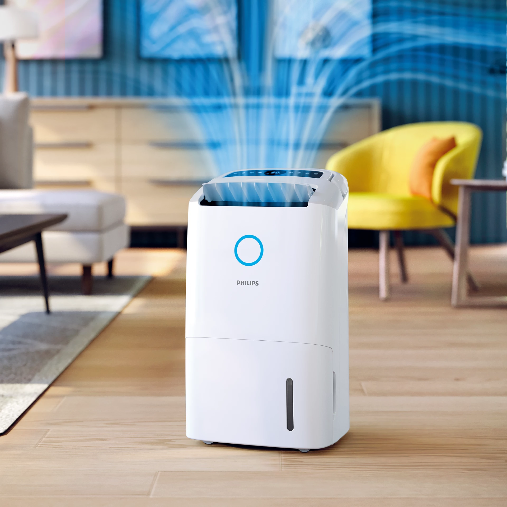 Máy hút ẩm kết hợp lọc không khí 4L Philips DE5305/11