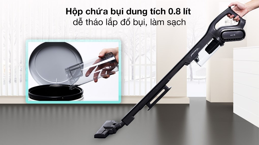 Máy hút bụi cầm tay Deerma DX700S-đen