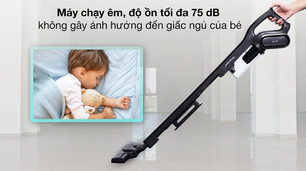 Máy hút bụi cầm tay Deerma DX700S-đen