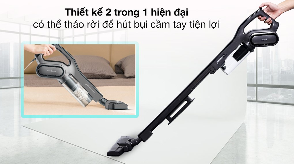 Máy hút bụi cầm tay Deerma DX700S-đen