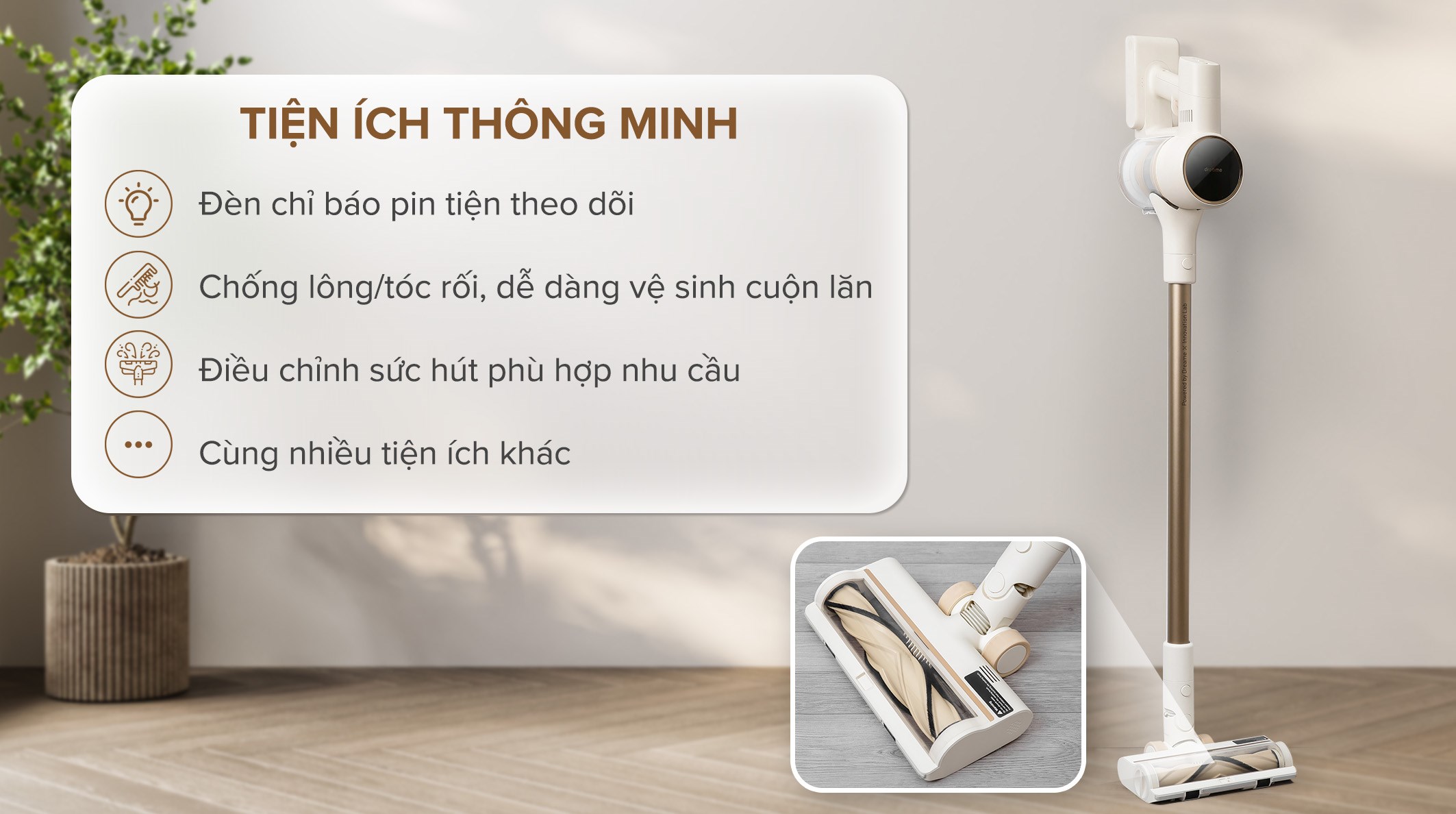 Máy hút bụi cầm tay không dây Dreame R10