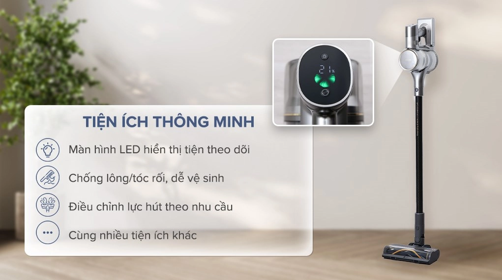 Máy hút bụi cầm tay không dây Dreame R20