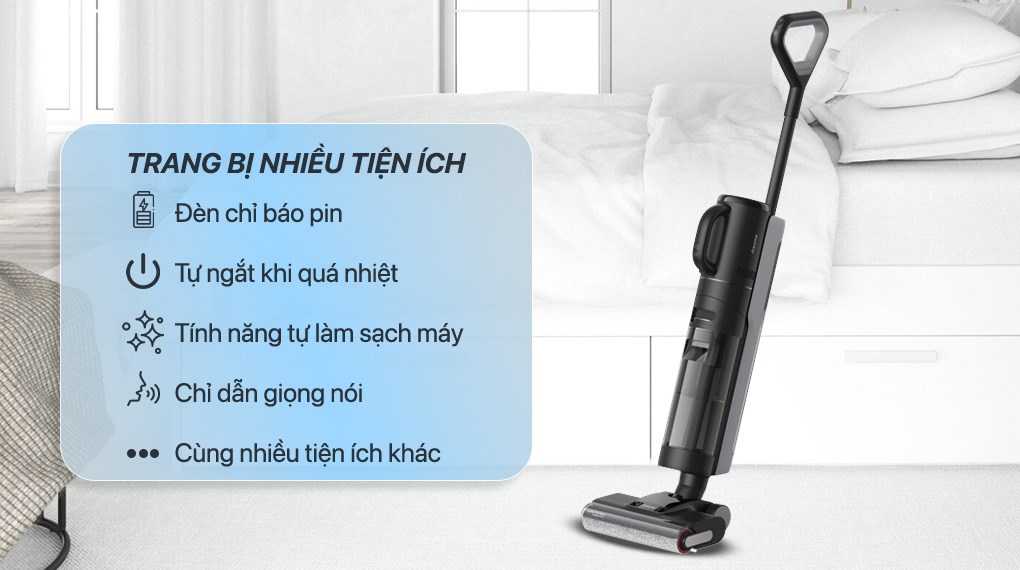 Máy hút bụi cầm tay lau nhà Dreame H12 Dual