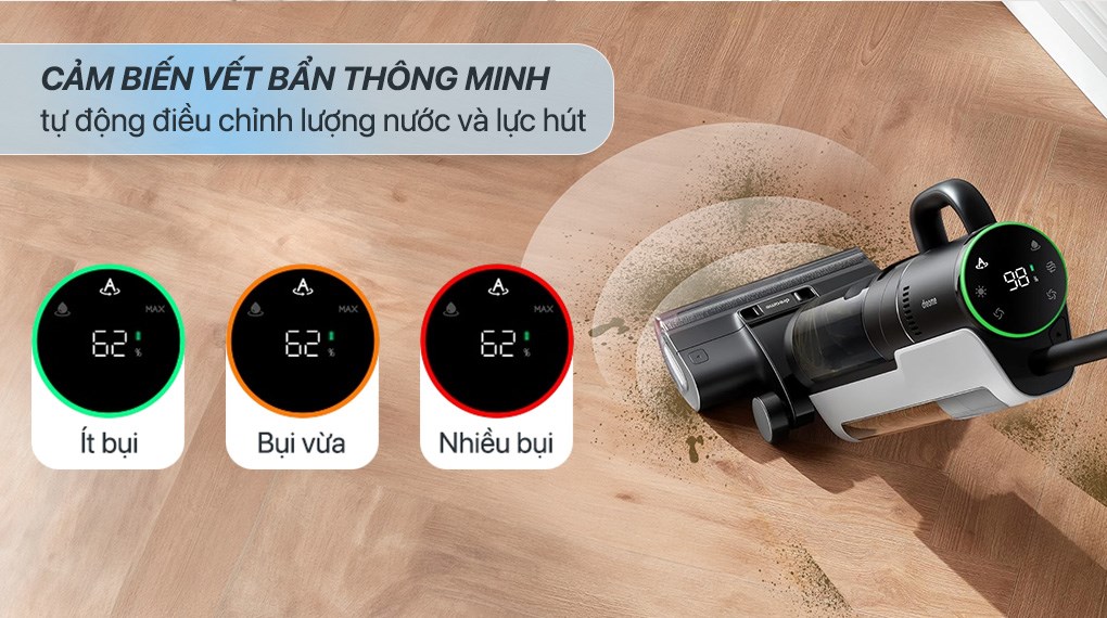 Máy hút bụi cầm tay lau nhà Dreame H12 Dual