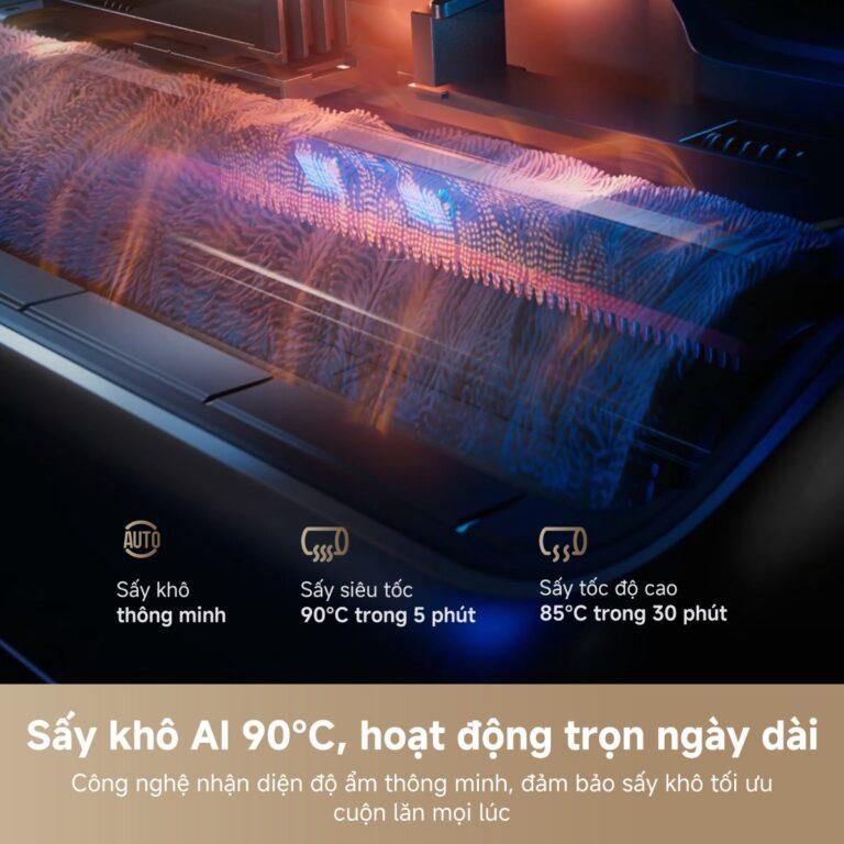 Máy hút bụi cầm tay lau nhà Dreame H15 Pro Heat