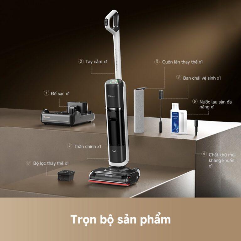 Máy hút bụi cầm tay lau nhà Dreame H15 Pro Heat