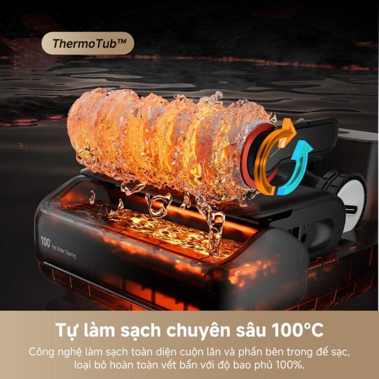 Máy hút bụi cầm tay lau nhà Dreame H15 Pro Heat