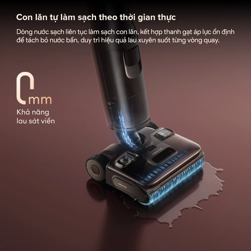Máy hút bụi cầm tay lau nhà không dây Roborock F25 Pro Turbo