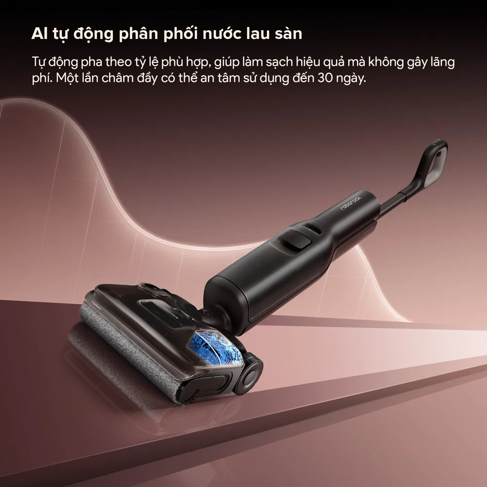Máy hút bụi cầm tay lau nhà không dây Roborock F25 Pro Turbo
