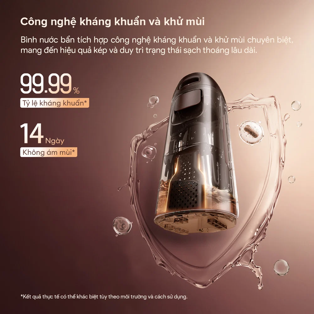 Máy hút bụi cầm tay lau nhà không dây Roborock F25 Pro Turbo