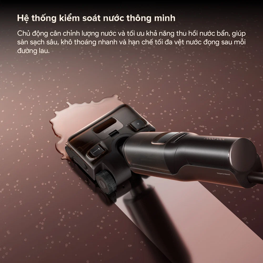 Máy hút bụi cầm tay lau nhà không dây Roborock F25 Pro Turbo