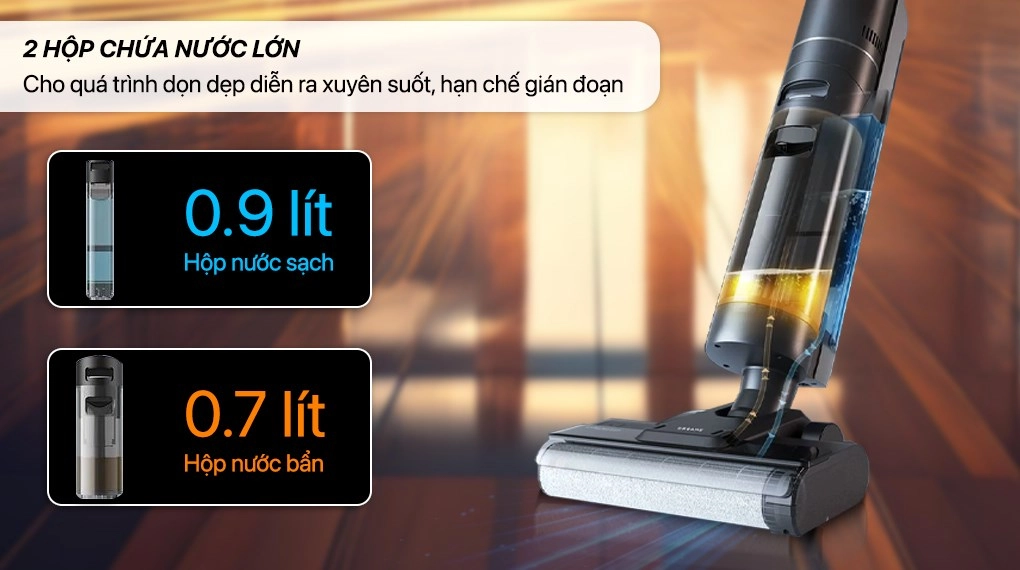 Máy hút bụi cầm tay lau sàn Dreame H12S AE