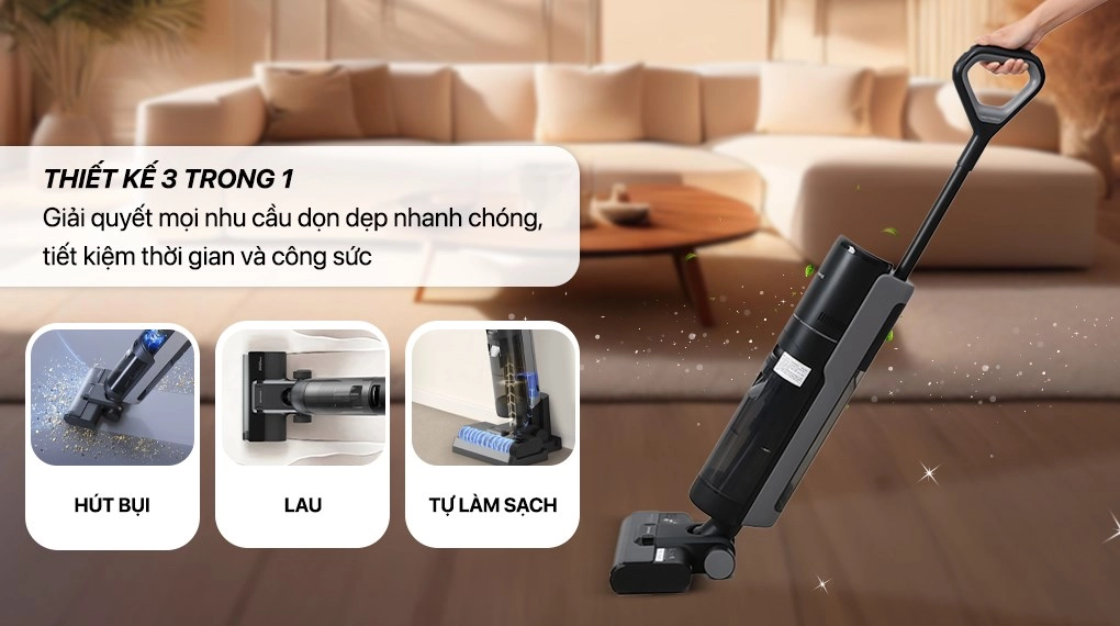 Máy hút bụi cầm tay lau sàn Dreame H12S AE