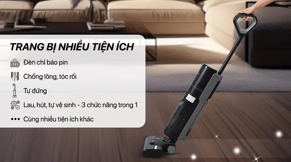 Máy hút bụi cầm tay lau sàn Dreame H12S AE