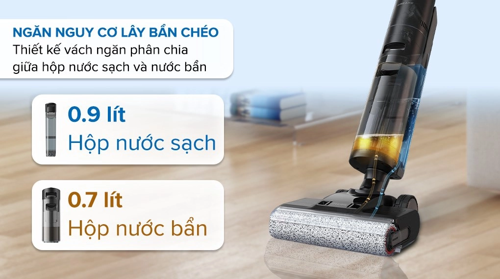 Máy hút bụi cầm tay lau sàn Dreame H13 Pro
