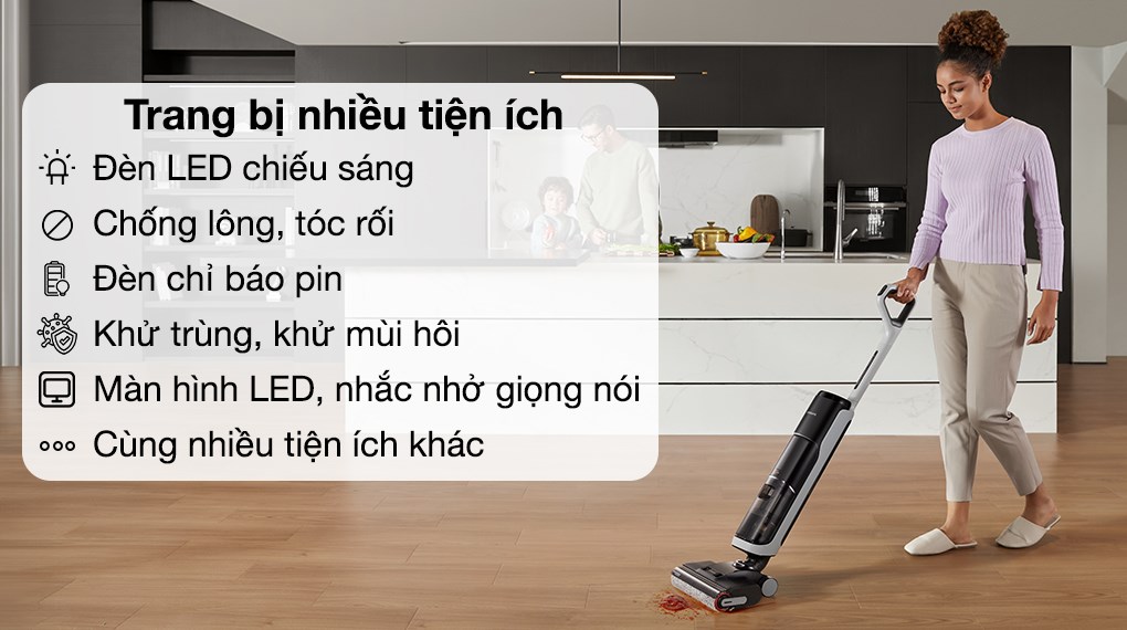 Máy hút bụi cầm tay lau sàn Dreame H14 Ultra